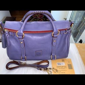 Dooney & Bourke Florentine Medium Satchel Lavender